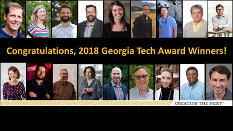 2018 Georgia Tech Faculty & Staff Awards