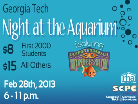 GT Night at the Aquarium!