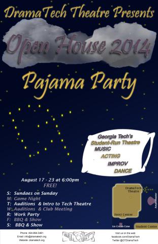 DramaTech Open House 2014