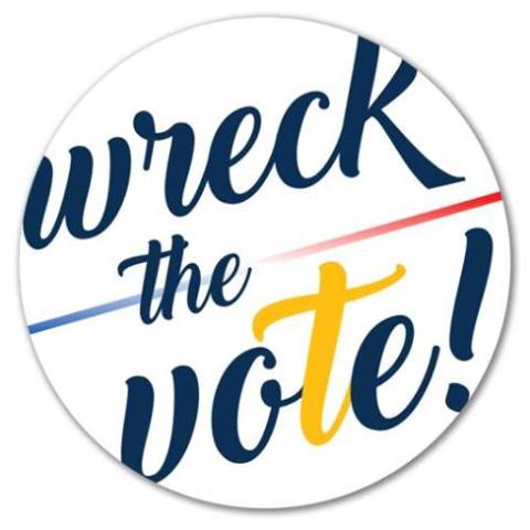 Wreck the Vote Button