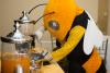 Buzz Getting a Drink