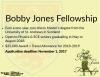 2017 Bobby Jones Fellowship Flyer