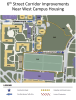 Sixth Street Corridor Detour Map