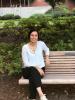 Photo of Alejandra Ruiz Leon sitting on a bench