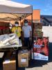 Ana Garcia and Ben Franco Volunteer at 6ta Entrega de Comida