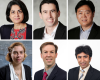 photo grid of newly promoted ECE faculty Pamela Bhatti, Matthieu Bloch, Wenshan Cai, Tushar Krishna, Lukas Graber, and Alenka Zajic