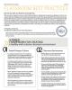 Best Practices - page one