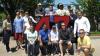 Group picture taken during the Braves Game outing
