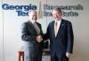 GTRI Director Steve Cross and AFOSR Director Dr. Thomas F. Christian