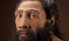 A headshot of a man said to look like the first humans.